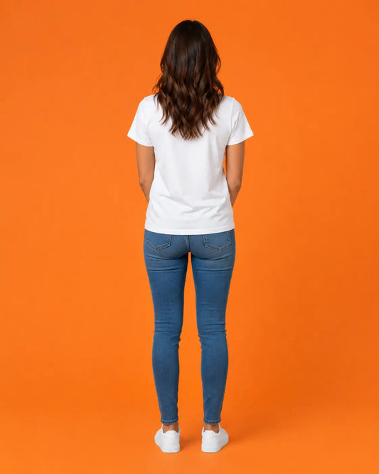 Polera Femenina Blanca Leon, ropa Urbana Mujer Chile, DAONCI YO SOY