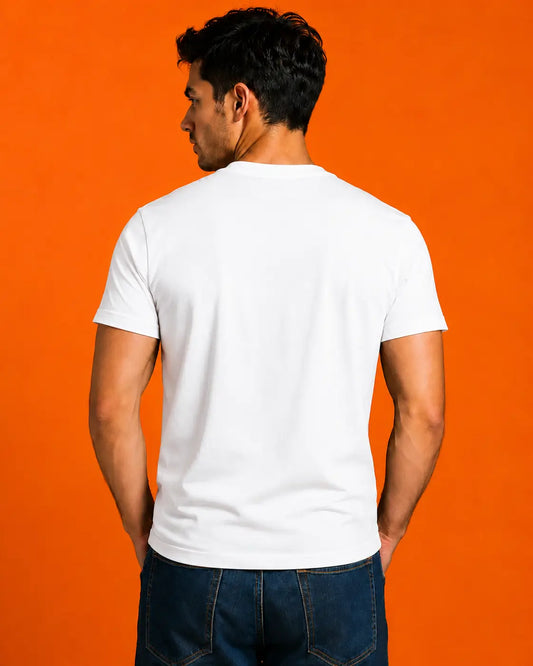 Polera  blanca, ropa urbana, casual chile, DAONCI= YO SOY